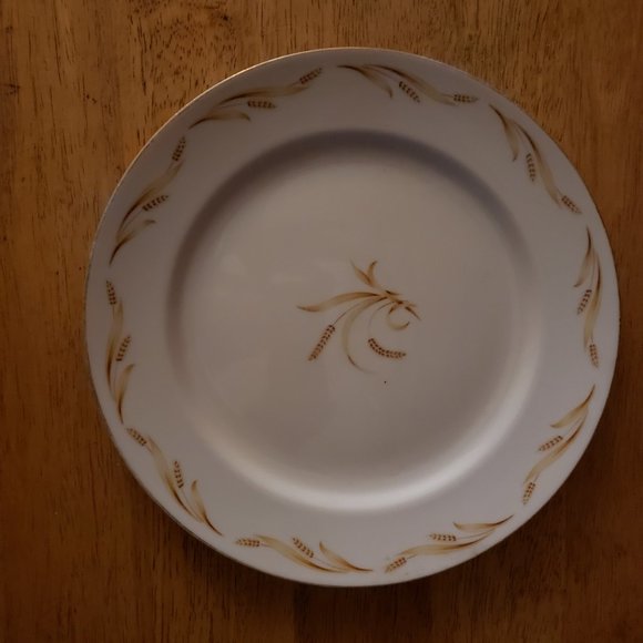 ABALONE CHINA "Golden Grain" pattern dinner plate - Picture 1 of 2